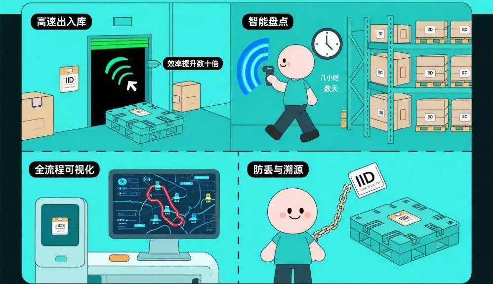 給托盤裝上“身份證”：RFID托盤管理到底是什么